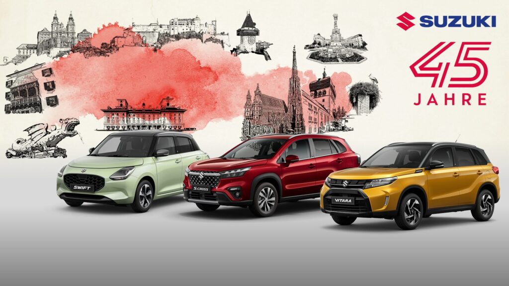 Suzuki Austria feiert 45 Jahre Suzuki Austria feiert 45 Jahre